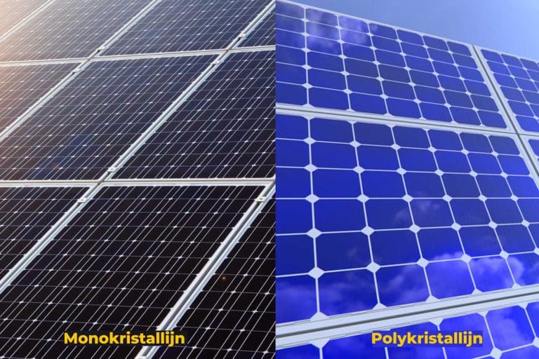 Verschil tussen monokristallijne panelen en polykristallijne